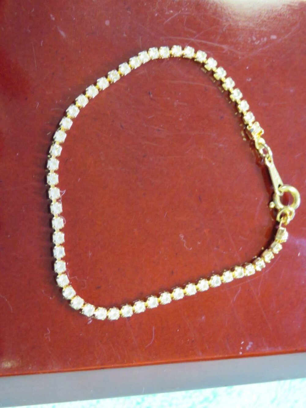 VTG AVON Rhinestone Bracelet - Picture 4 of 5